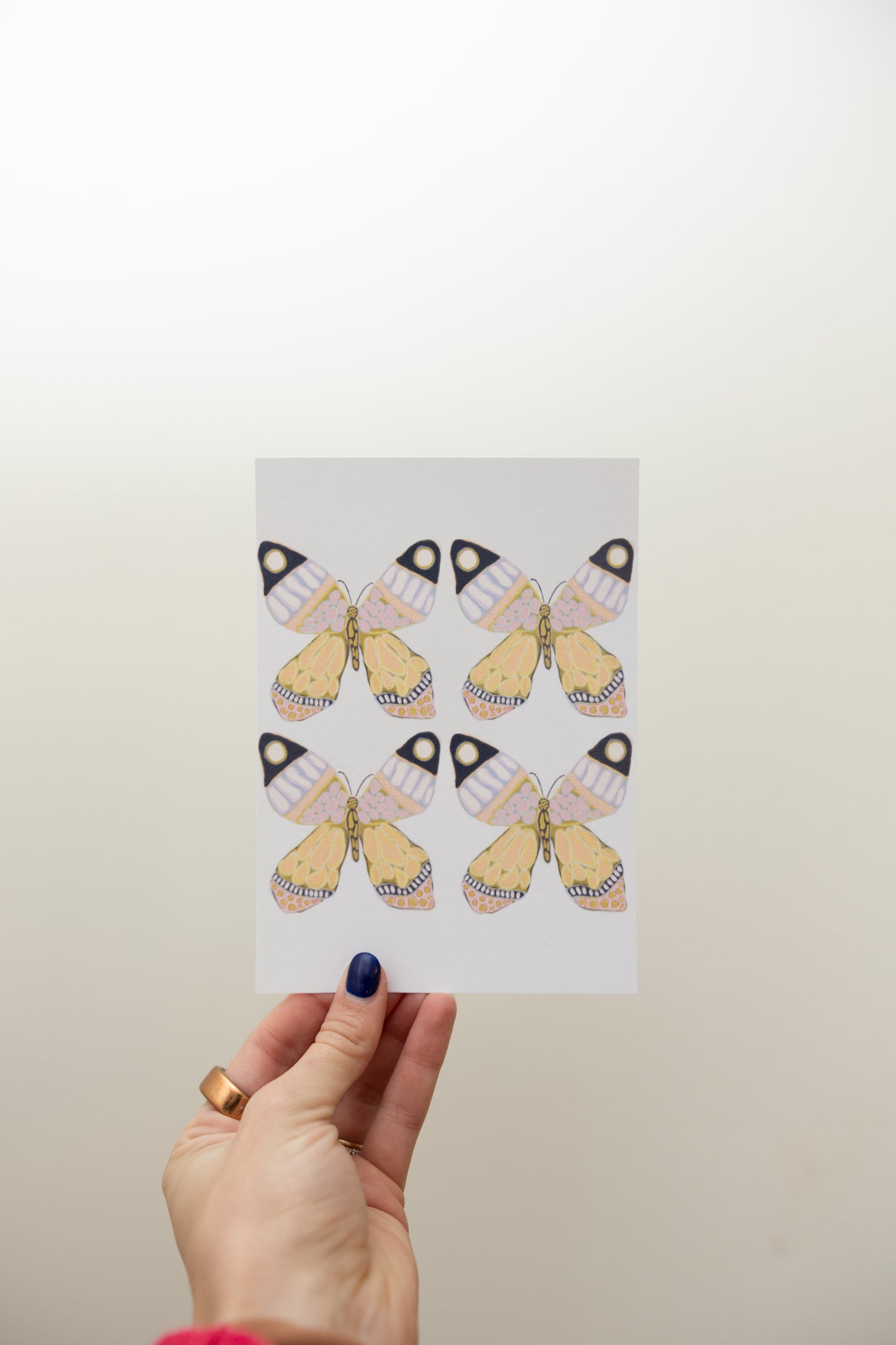 Colorful Butterfly Print