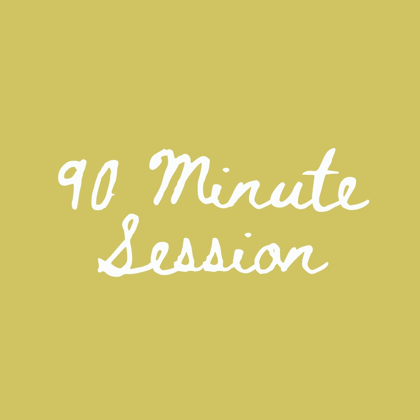 90 Minute Session
