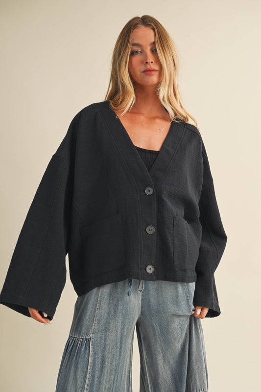 Midnight Kimono Jacket