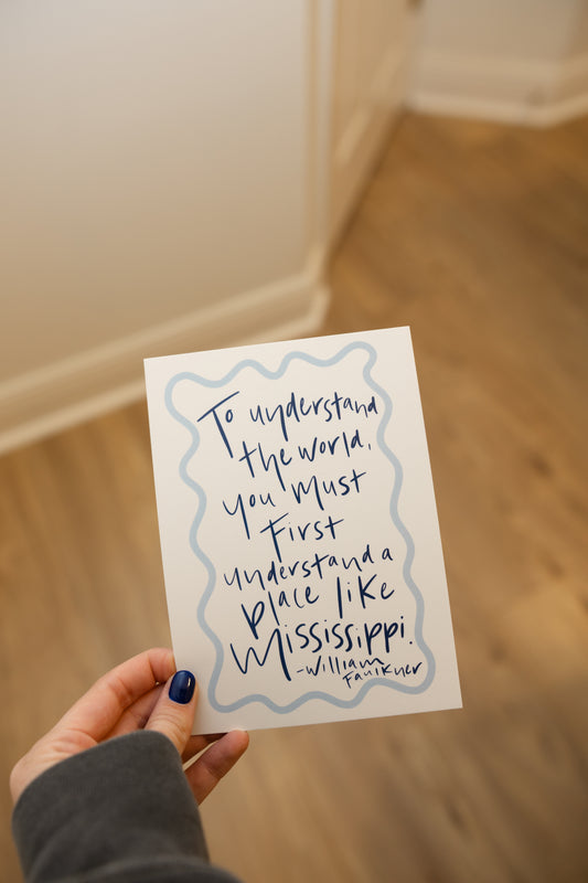 Mississippi Love Print